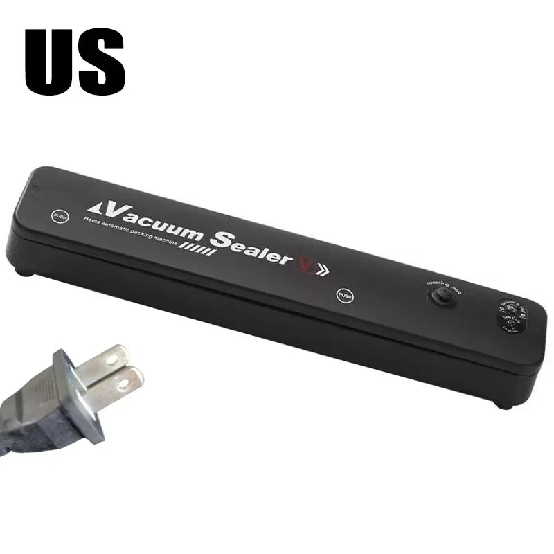 2025 Vacuum Sealer Machine for Kitchen Fresh Food Preservation and Sealing Plastic Bags Automatic Sealing Device Kitchen Gadgets