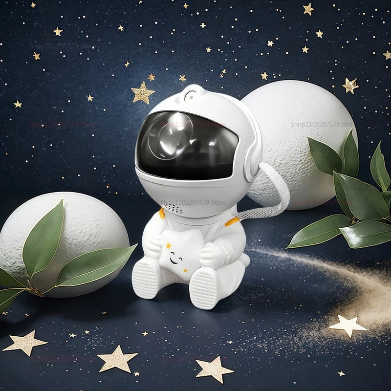 Astronaut Projector LED Night Light Starry Sky Projector Lamp Bedroom Decor Kids Gift Childrens Room Paints Educational Fun