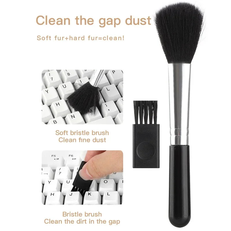 18-in-1 Keyboard & Electronics Cleaning Kit – Screen Brush, Keycap Puller, Earphone Tools