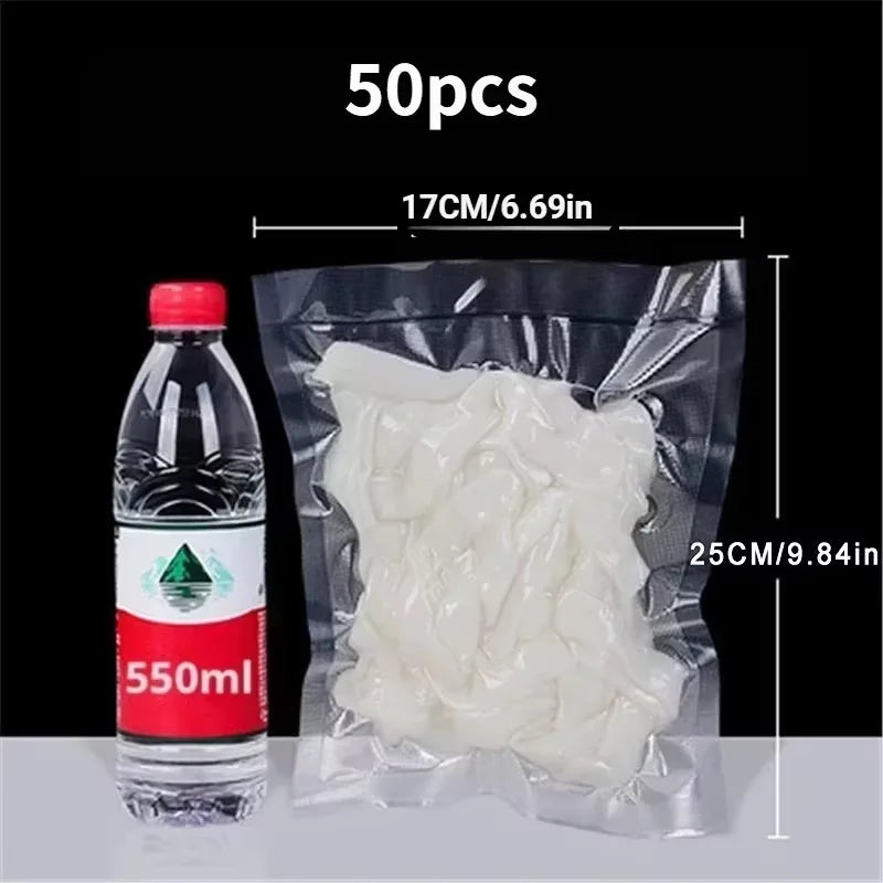 2025 Vacuum Sealer Machine for Kitchen Fresh Food Preservation and Sealing Plastic Bags Automatic Sealing Device Kitchen Gadgets