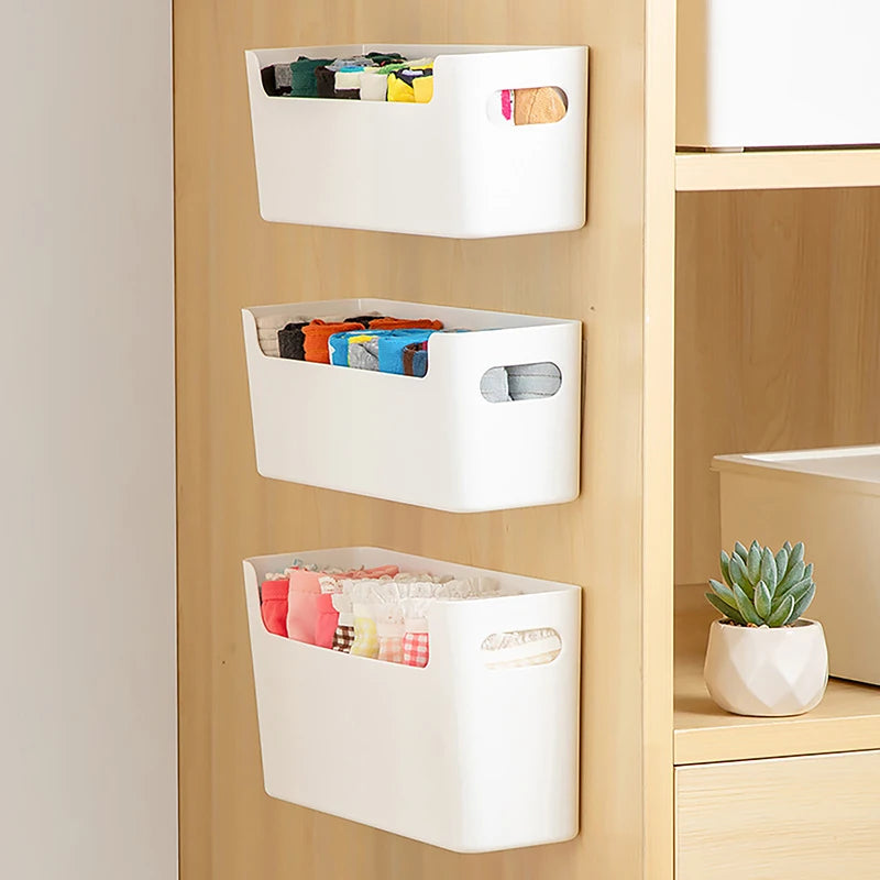 Non-Perforated Cling Film & Spice Rack – Inside Cabinet Door Organizer for Kitchen