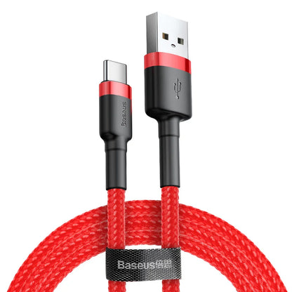 Baseus Fast Charging USB Type C Cable for Samsung S10 S9 Quick Charge 3.0 Cable USB C for Huawei P30 Xiaomi USB-C Charger Wire