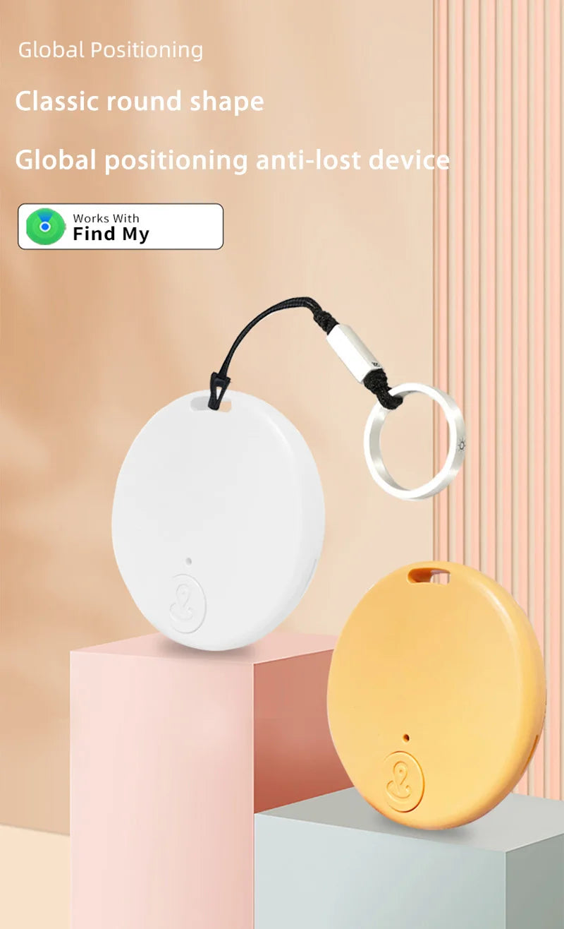 For Apple Find My Smart Air Tag Mini Smart Tracker Bluetooth GPS Smart Tag Anti-lost Finder Car Key Wallet Bike Works