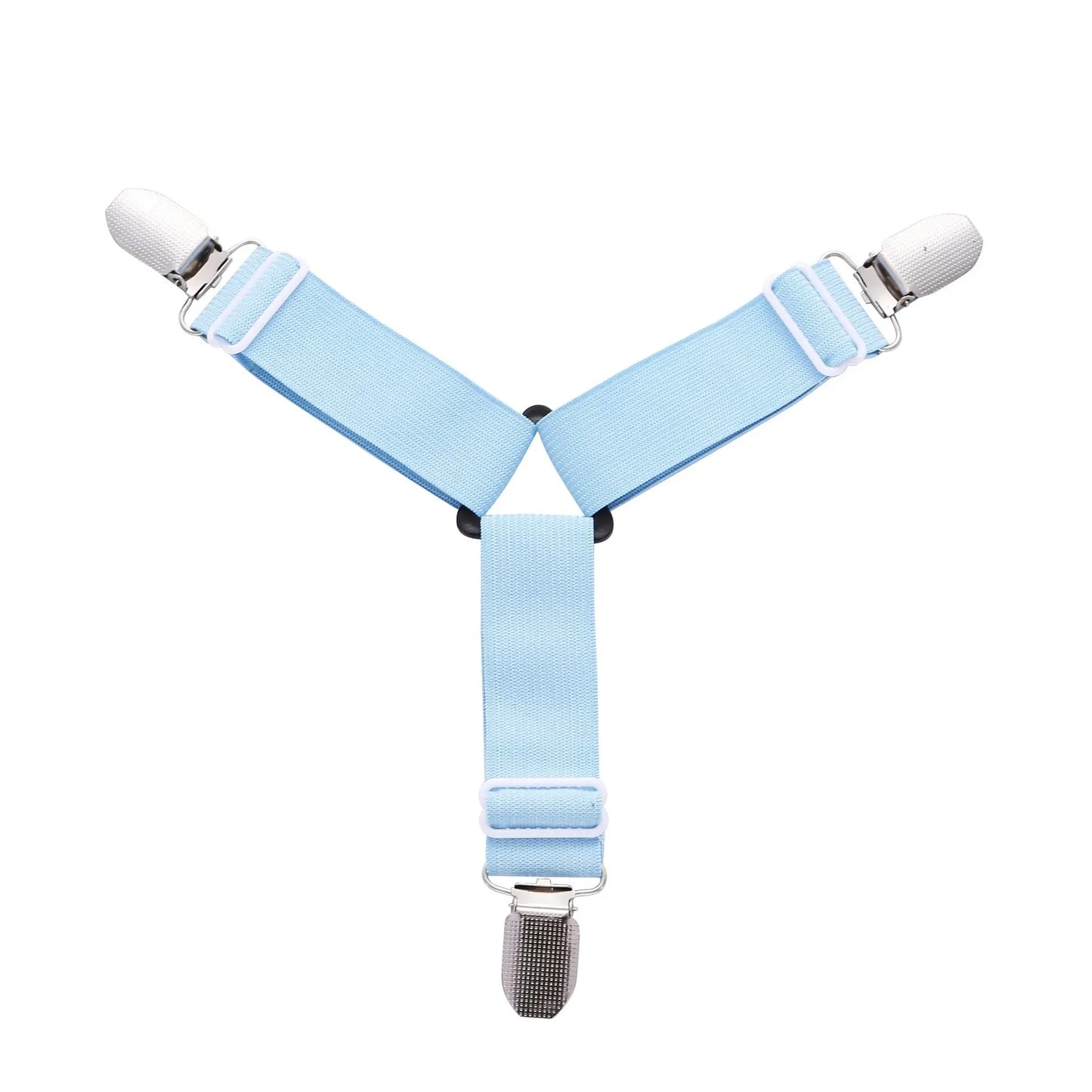 Triangle Bed Sheet Holders Fitted Sheet Clips Adjustable Sheet Suspenders Mattress Gripper Clips for Bed Mattress Cover