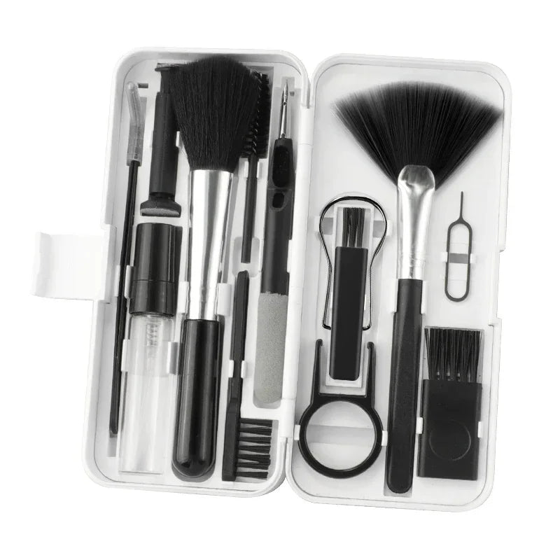 18-in-1 Keyboard & Electronics Cleaning Kit – Screen Brush, Keycap Puller, Earphone Tools