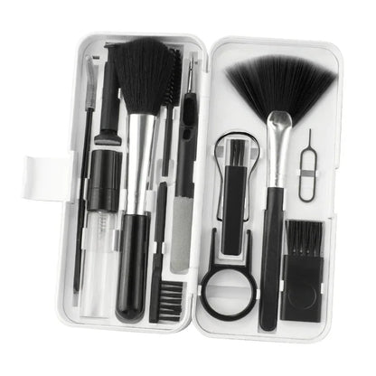 18-in-1 Keyboard & Electronics Cleaning Kit – Screen Brush, Keycap Puller, Earphone Tools