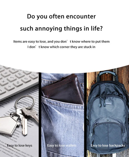 For Apple Find My Smart Air Tag Mini Smart Tracker Bluetooth GPS Smart Tag Anti-lost Finder Car Key Wallet Bike Works