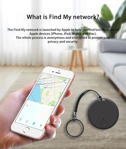 For Apple Find My Smart Air Tag Mini Smart Tracker Bluetooth GPS Smart Tag Anti-lost Finder Car Key Wallet Bike Works